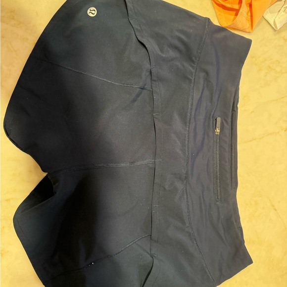 Lululemon navy blue speed up - Picture 1 of 3